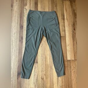 The North Face Green Jogger Legging Pant Women’s Sz XL Running Hiking‎ Outdoor